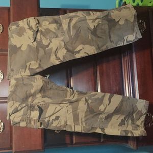 Wrangler Kids Cargo Camo pants